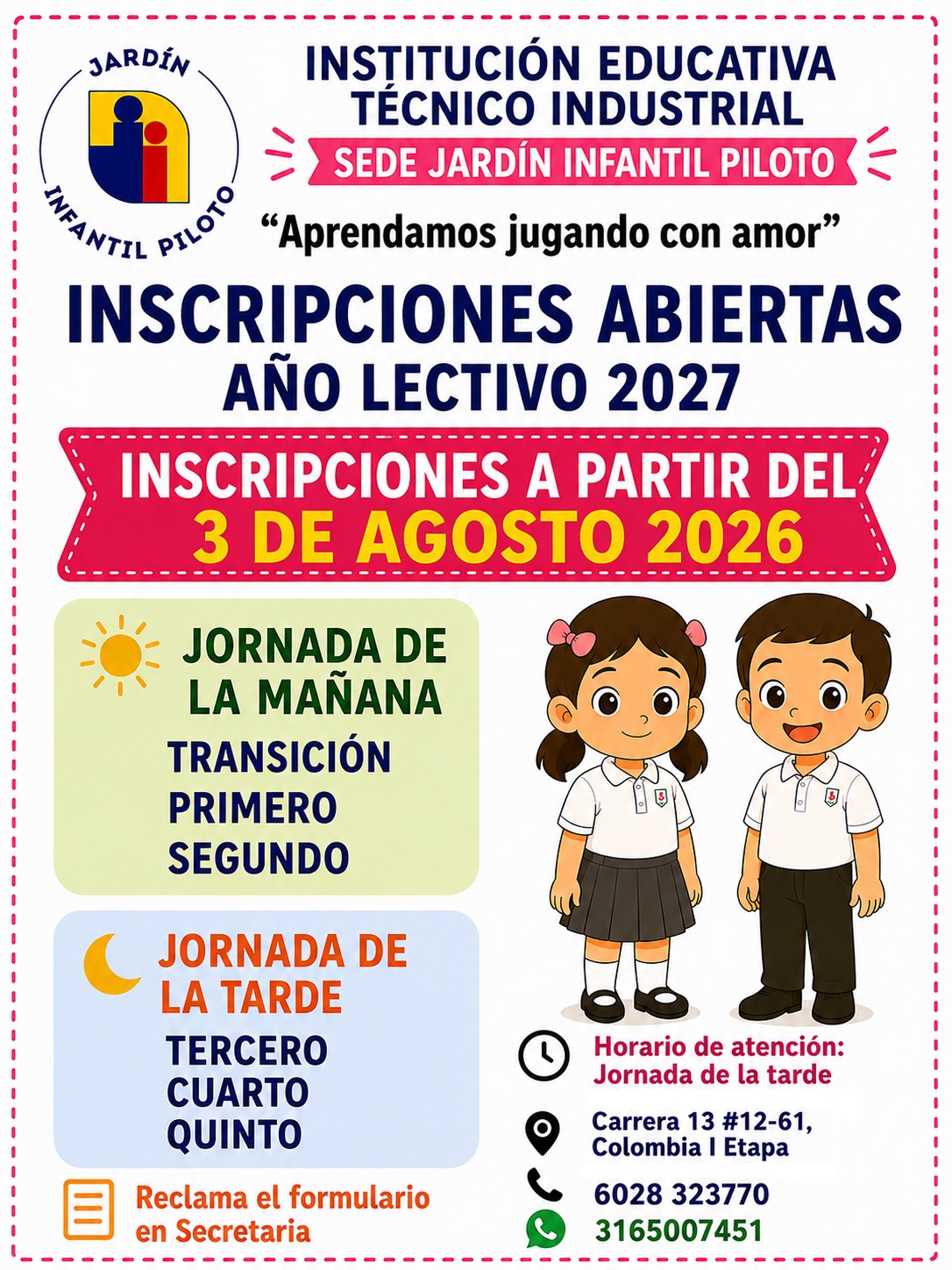 Preescolar 2027 — Jardín Infantil Piloto